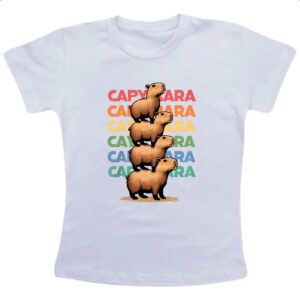 Camiseta Infanto Juvenil Capivara funny