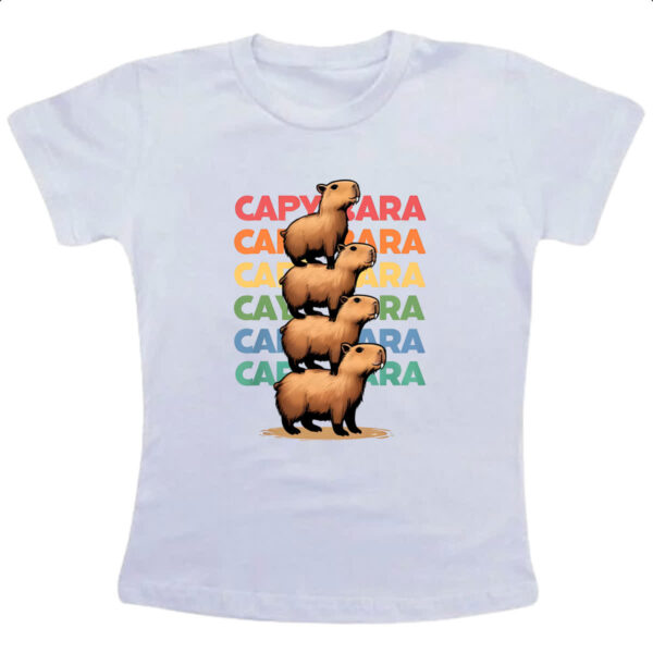 Camiseta Infanto Juvenil Capivara funny