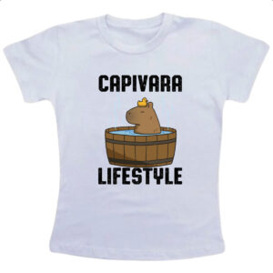 Camiseta Infanto Juvenil Capivara lifestyle