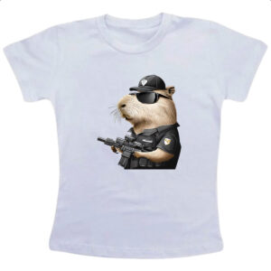 Camiseta Infanto Juvenil Capivara SWAT