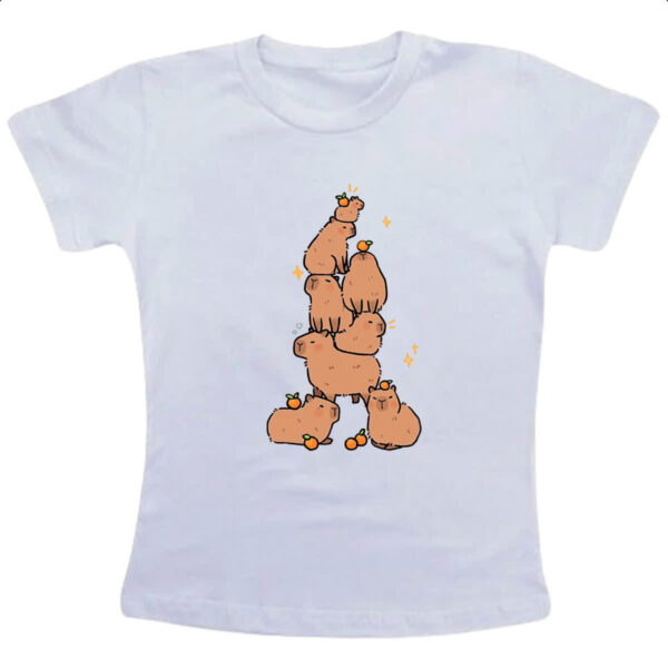 Camiseta Infanto Juvenil Capivarias