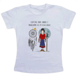 Camiseta Infanto Juvenil Capture bons sonhos