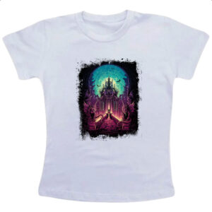 Camiseta Infanto Juvenil Castelo sombrio