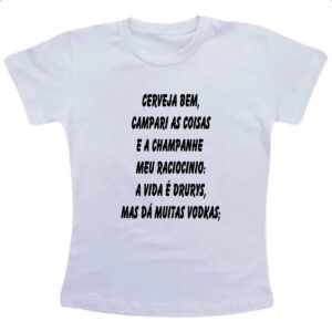 Camiseta Infanto Juvenil Cerveja bem
