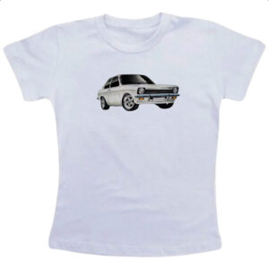 Camiseta Infanto Juvenil Chevette Tubarao Branco