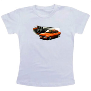 Camiseta Infanto Juvenil Chevette primeira geracao Vermelho