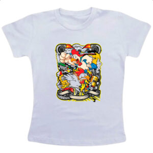 Camiseta Infanto Juvenil Chicken turbo
