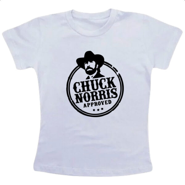 Camiseta Infanto Juvenil Chuck Norris Aproved