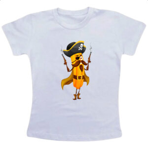 Camiseta Infanto Juvenil Churros Pirata