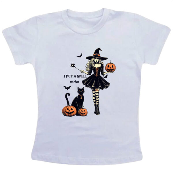 Camiseta Infanto Juvenil Colocar um feitico em voce