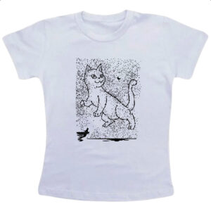 Camiseta Infanto Juvenil Constelacao Gato