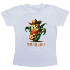 Camiseta Infanto Juvenil Corn-try singer