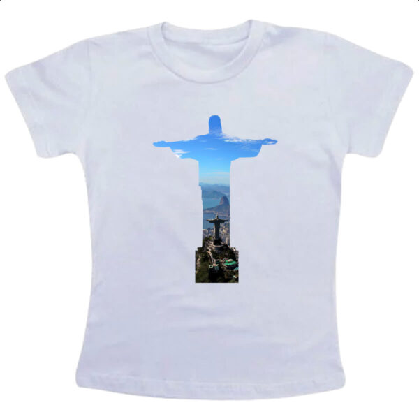 Camiseta Infanto Juvenil Cristo redentor RJ