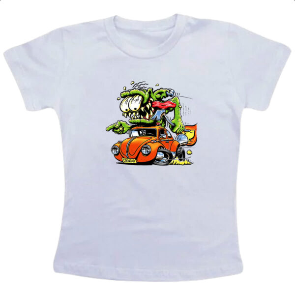 Camiseta Infanto Juvenil Crowbar car