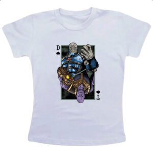 Camiseta Infanto Juvenil Darkseid e Thanos