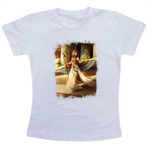 Camiseta Infanto Juvenil Deusa Isis Ilustracao