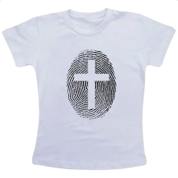 Camiseta Infanto Juvenil Digital Cruz Catolica