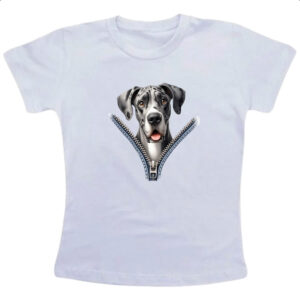 Camiseta Infanto Juvenil Dog Alemao no Ziper