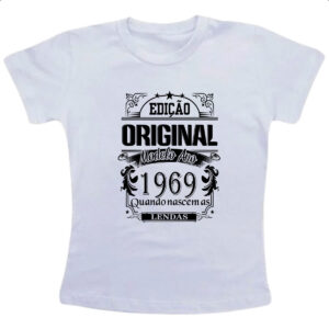 Camiseta Infanto Juvenil Edicao Original 1969