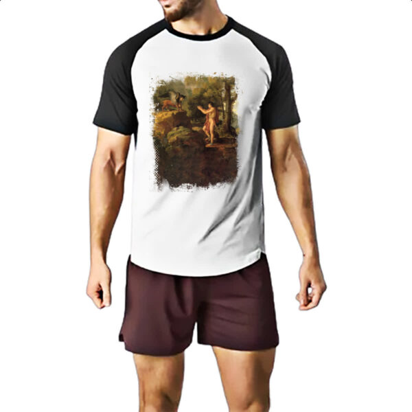 Camiseta Raglan Edipo e a esfinge - Imagem 2