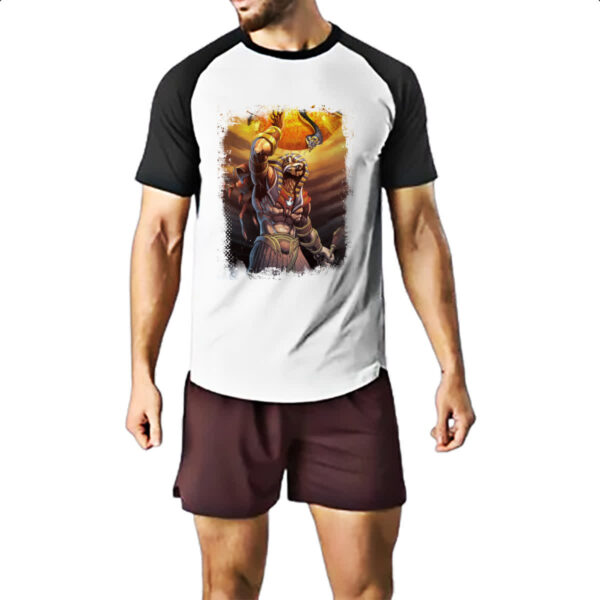 Camiseta Raglan Egito Deus Ra - Imagem 2