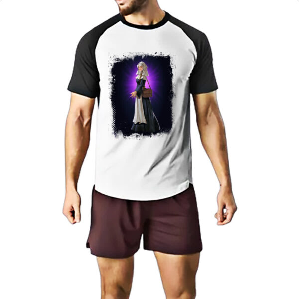 Camiseta Raglan Empires and Puzzles Heroi Aderyn - Imagem 2