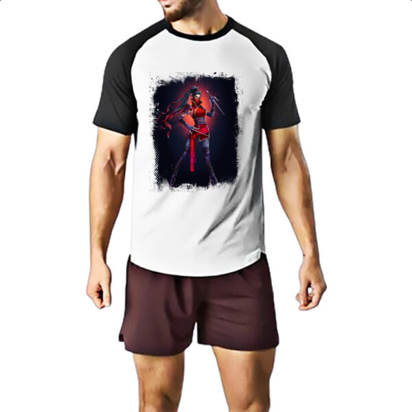Camiseta Raglan Empires and Puzzles Heroi Granada - Imagem 2