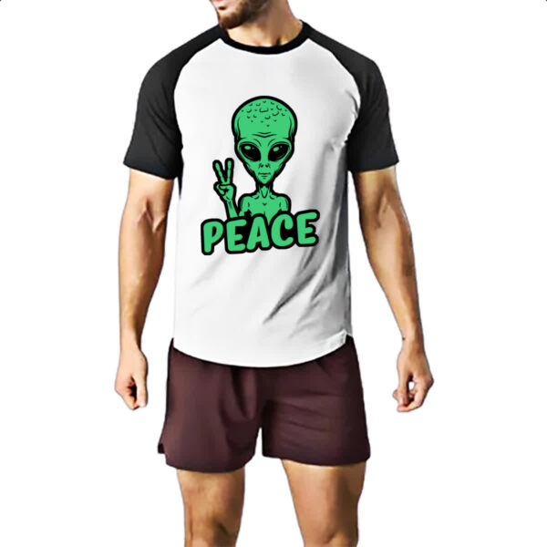 Camiseta Raglan ET Peace - Imagem 2