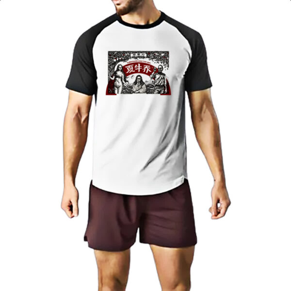 Camiseta Raglan EvaNewtonJobs power from apple - Imagem 2