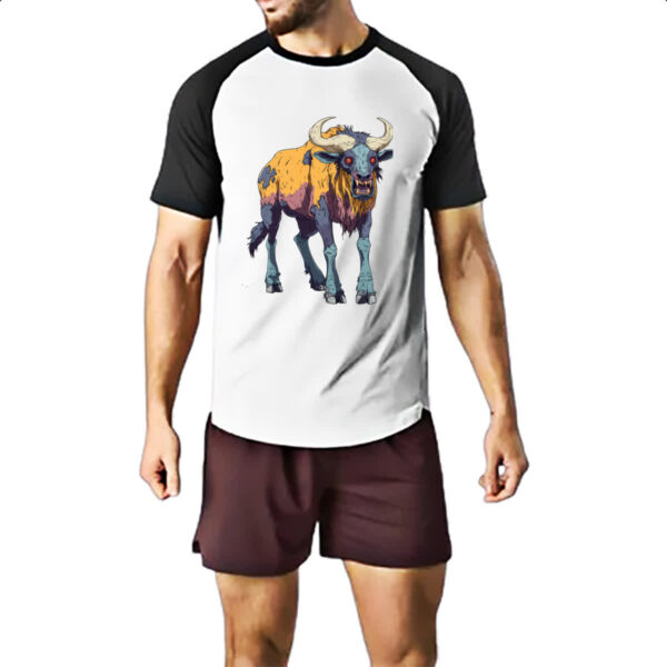 Camiseta Raglan Zumbi Bufalo - Imagem 2