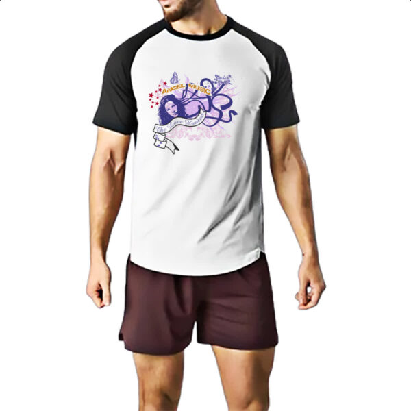 Camiseta Raglan Angel music - The love hunters - Imagem 2