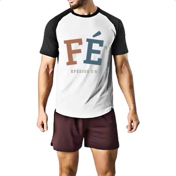 Camiseta Raglan Fe Efesios 2.8 - Imagem 2