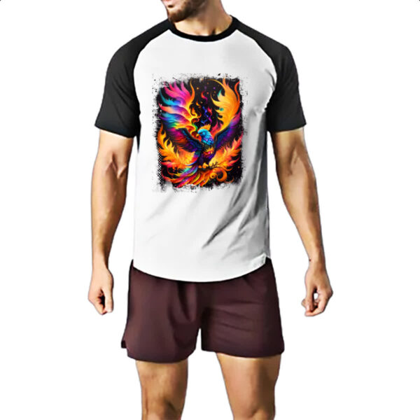 Camiseta Raglan Fenix Mitologica - Imagem 2