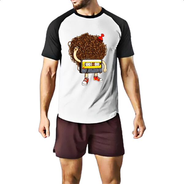 Camiseta Raglan Fita K7 Black Power - Imagem 2