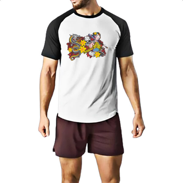 Camiseta Raglan Gangster Girl - Imagem 2