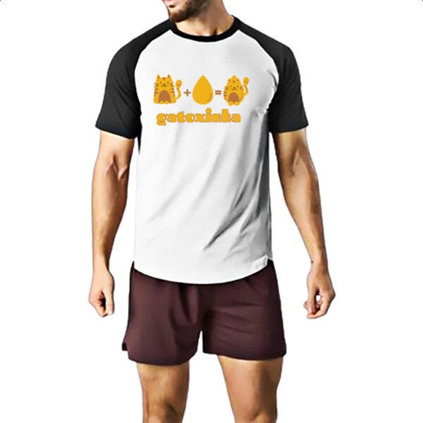 Camiseta Raglan Gatoxinha - Imagem 2