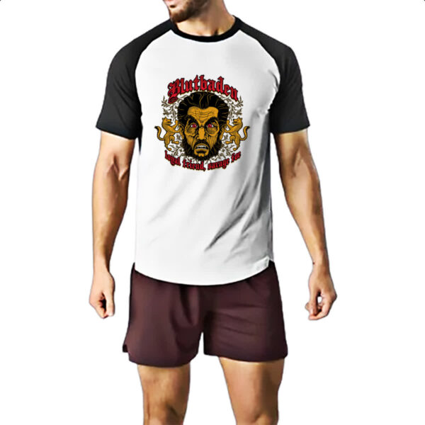 Camiseta Raglan Grimm Blutbaden Savage Foe - Imagem 2