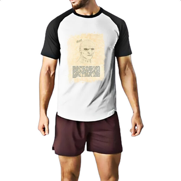 Camiseta Raglan Grimm Livro Geier - Imagem 2