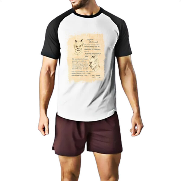 Camiseta Raglan Grimm Livro Ziegevolk - Imagem 2