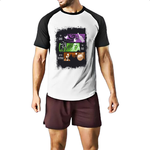 Camiseta Raglan Grimm The Good Bad and Blutbad - Imagem 2