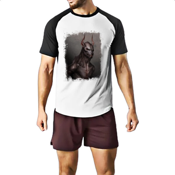 Camiseta Raglan Grimm Wesen Anubis - Imagem 2