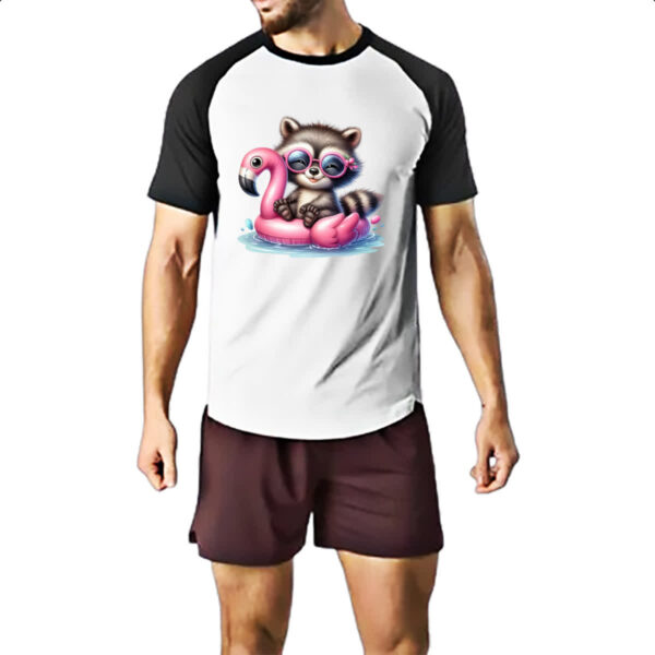 Camiseta Raglan Guaximin na boia - Imagem 2