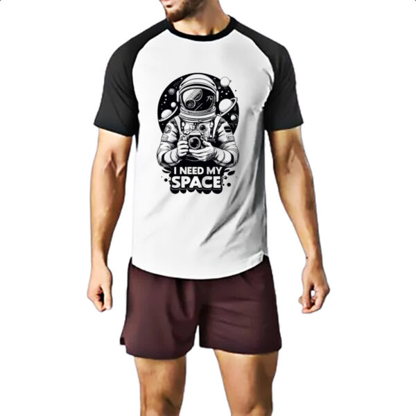 Camiseta Raglan I need my space - Imagem 2