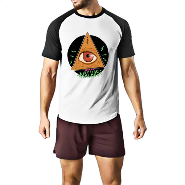 Camiseta Raglan Illuminachos com energia - Imagem 2