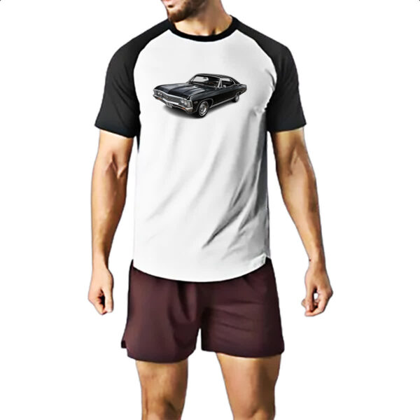 Camiseta Raglan Impala 1967 - Imagem 2
