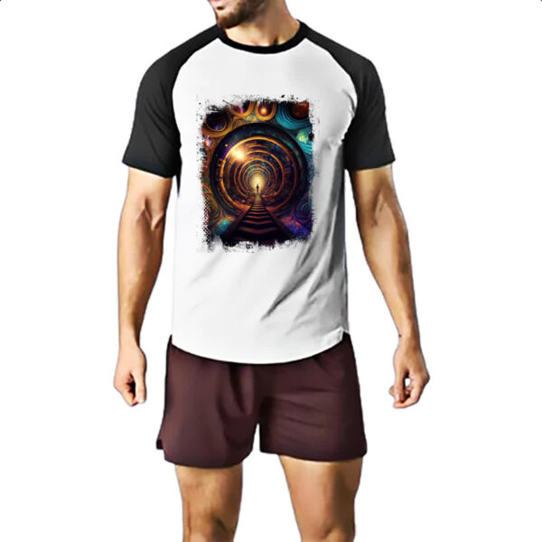Camiseta Raglan Labirinto dos sonhos 1 - Imagem 2