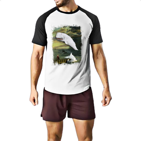 Camiseta Raglan Lendas do Mar Moby Dick 03 - Imagem 2