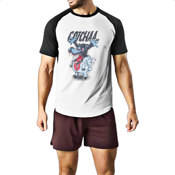 Camiseta Raglan Lobo em pele de cordeiro - Imagem 2