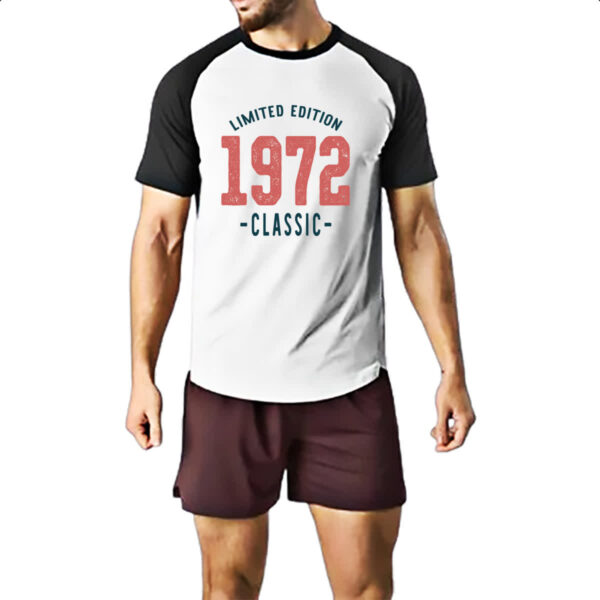 Camiseta Raglan Limited Edition Classic 1972 - Imagem 2