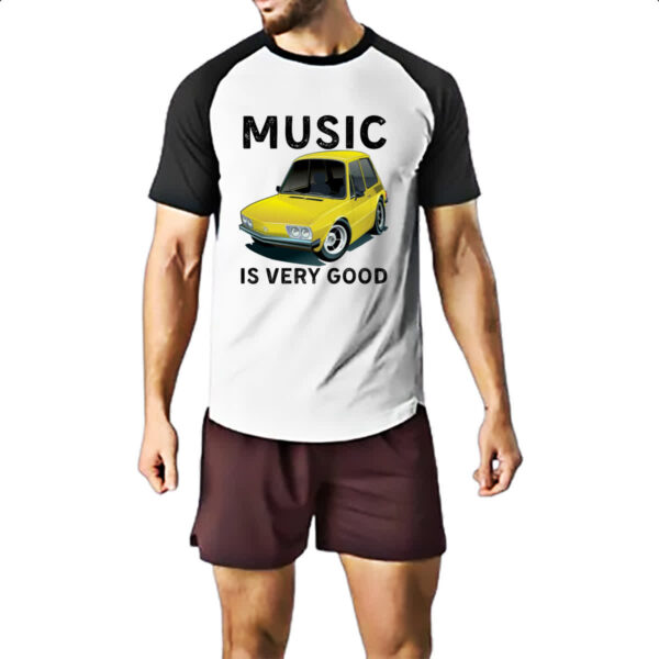 Camiseta Raglan Music is very good - Imagem 2